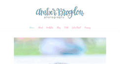 Desktop Screenshot of amberbrogdonphotography.com